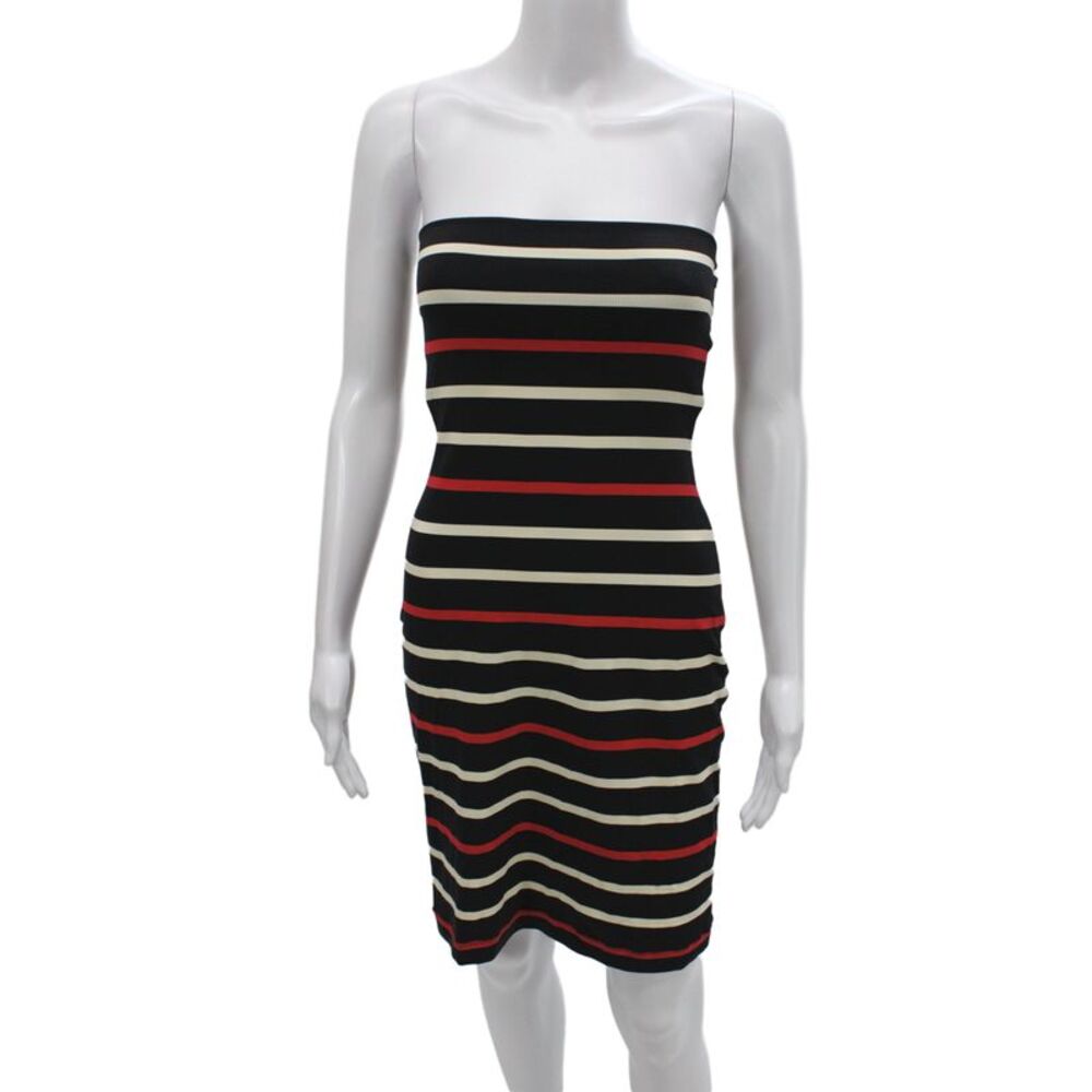 Searle Women Bodycon Black Off Shoulder Mini Dress Sleeveless Size S